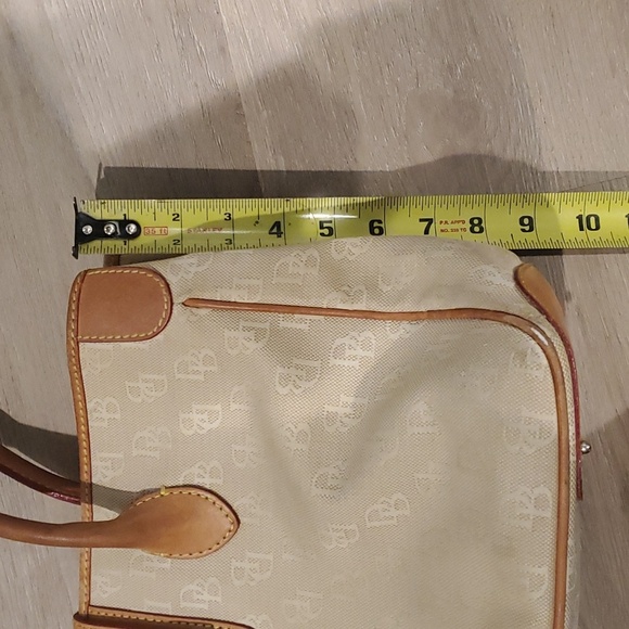 Vintage Dooney & Bourke Canvas Logo Signature Bag - Picture 10 of 11